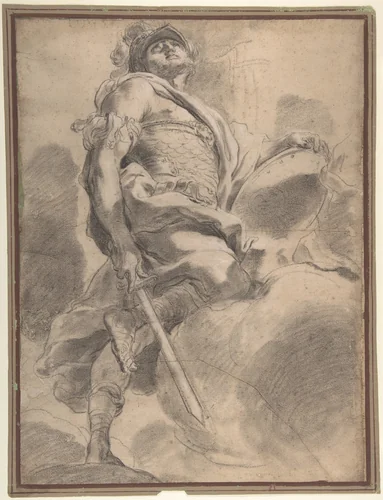 Joshua by Gaetano Gandolfi, drawing, 1779