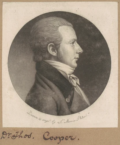 Morris by Charles B. J. Févret de Saint-Mémin, print, 1798-1803