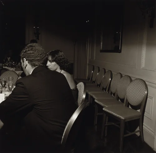 Russian Ball, New York City by Larry Fink, photograph, 1977