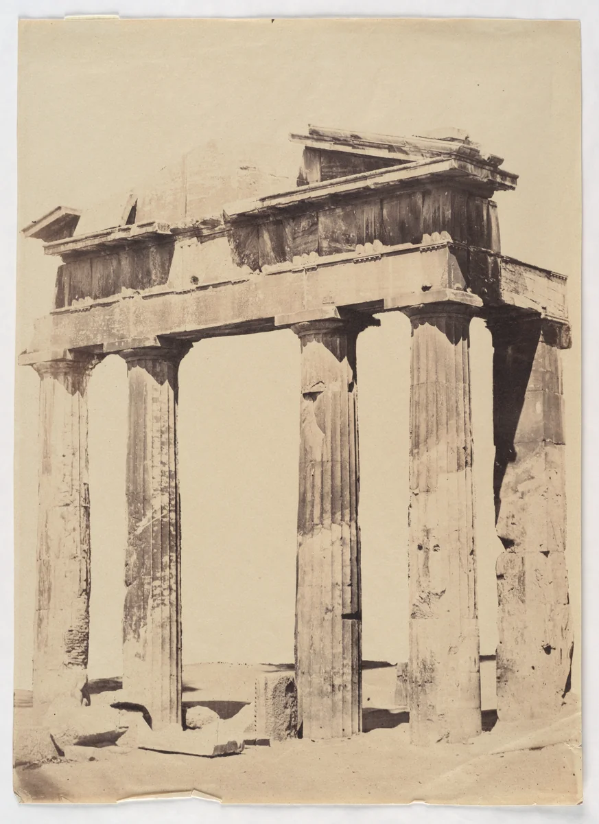[Acropolis, Athens, Greece] by James Robertson, photograph, 1850-1855