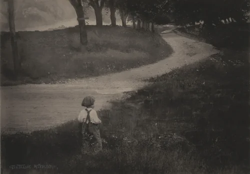 The Road to Rome by Gertrude Käsebier, photograph, 1902