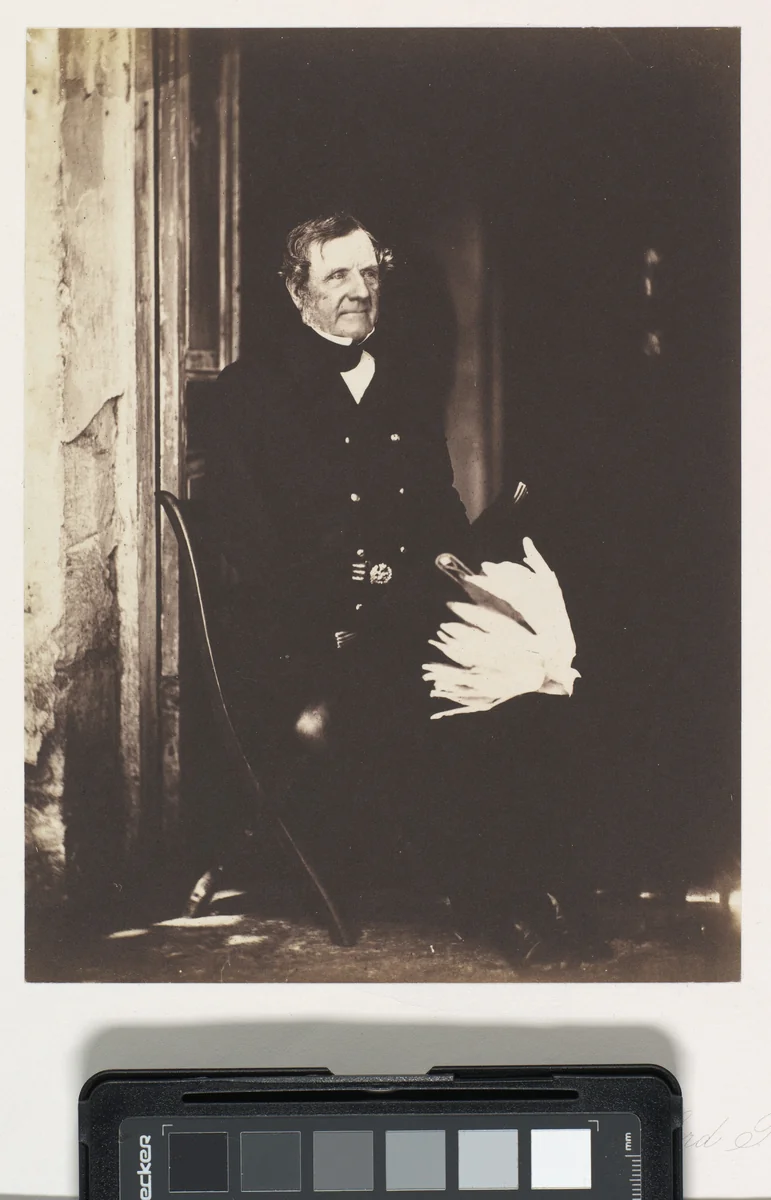 Field Marshall Lord Raglan, Crimea by Roger Fenton, photograph, 1855