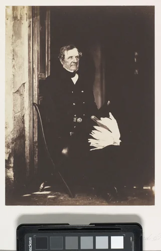 Field Marshall Lord Raglan, Crimea by Roger Fenton, photograph, 1855