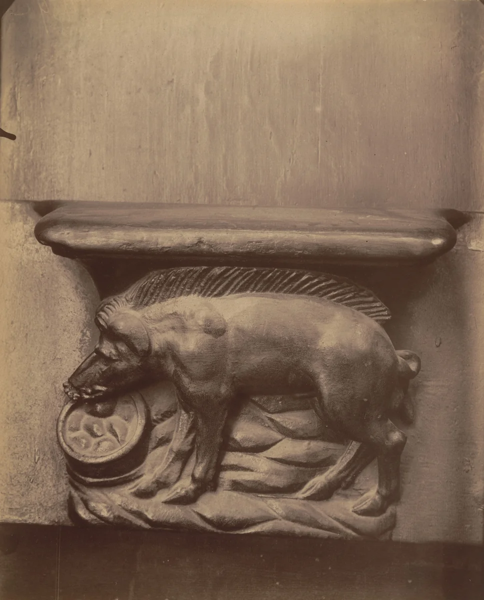 Saint-Gervais-et-Protais by Eugène Atget, photograph, 1903