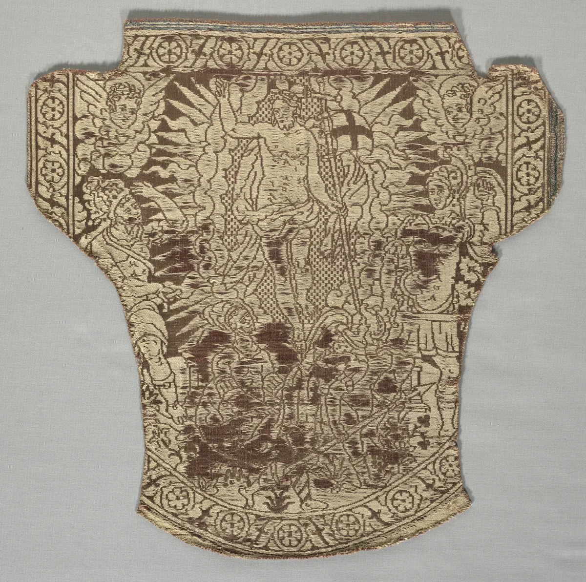 Textile Fragment by Unknown, textile, 1450-1499