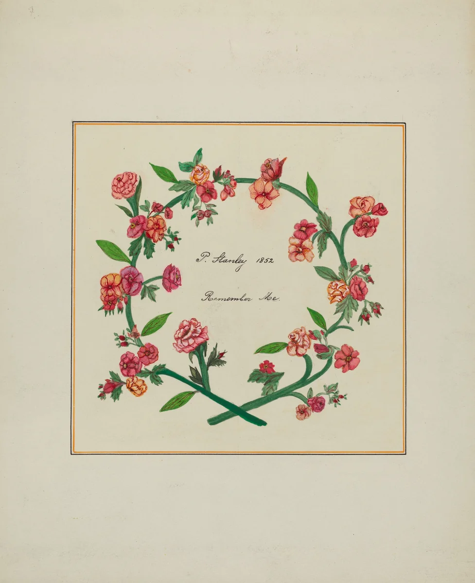 Pieced Autograph Quilt (1 Piece) by Cornelius Christoffels; Margaret Linsley, index of american design, 1936