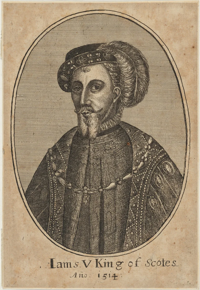 James V, King of Scotland by Unknown 19th Century, print, 1681