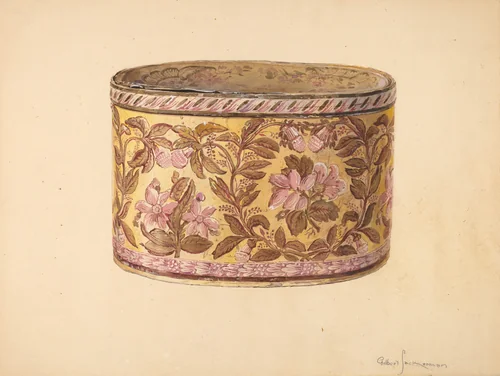 Bandbox by Gilbert Sackerman, index of american design, 1939