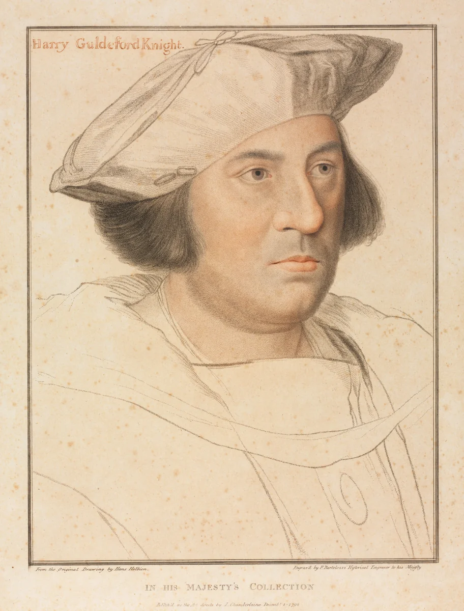 Sir Henhy Guldeford by Francesco Bartolozzi, print, 1792