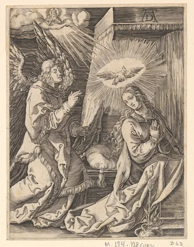 Engraved copies of The Little Passion by Albrecht Dürer, print, 1485-1699