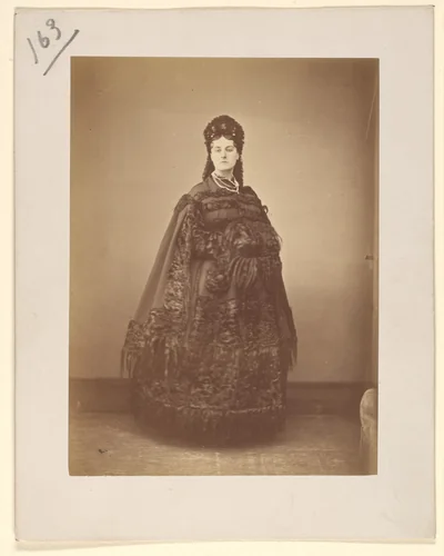 Le Caracul (L'Astrakhan) by Pierre-Louis Pierson, photograph, 1860-1869