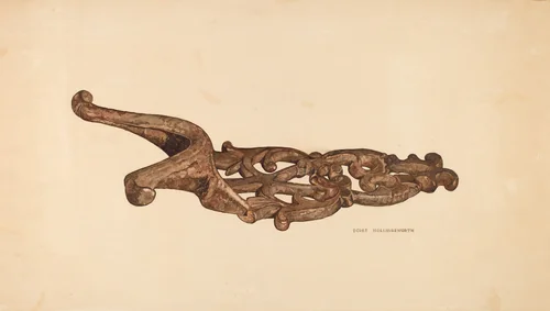 Bootjack by Doris Hollingsworth, index of american design, 1940