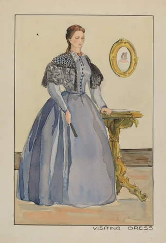 Dress by Aurelia Arbo, index of american design, 1936