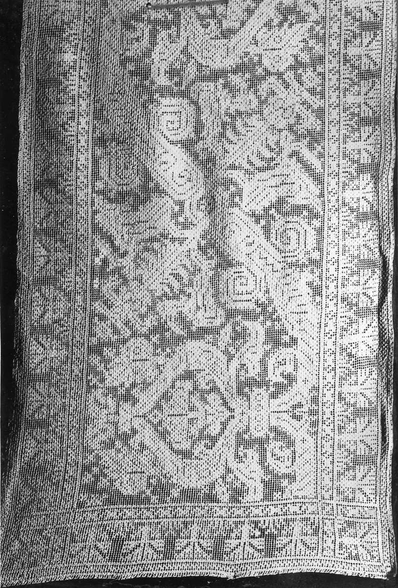 Border by Italy, textile, 1701-1800