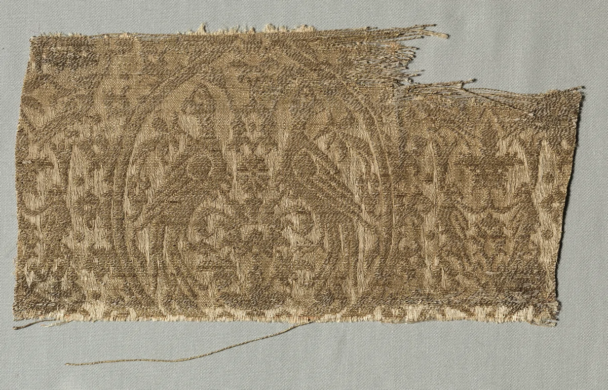 Fragment by Unknown, textile, 1300-1399