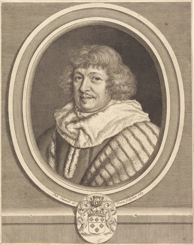 Rene, Marquis de Maisons by Robert Nanteuil, print, 1653