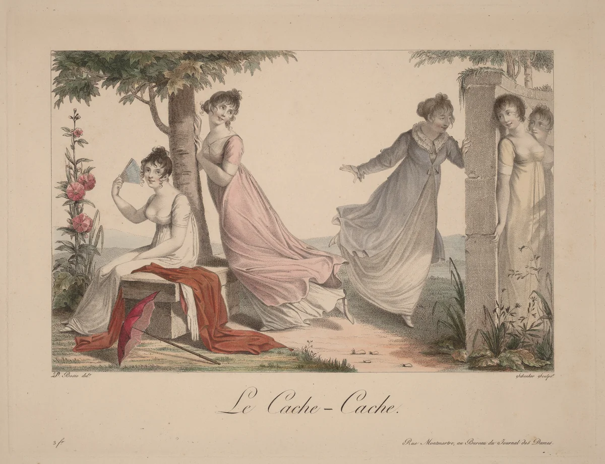 La cache-cache by Nicolas Schencker, print, 1760-1848