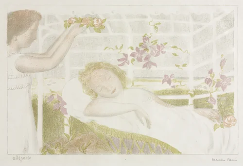 Allegory by Maurice Denis, print, 1893-1904