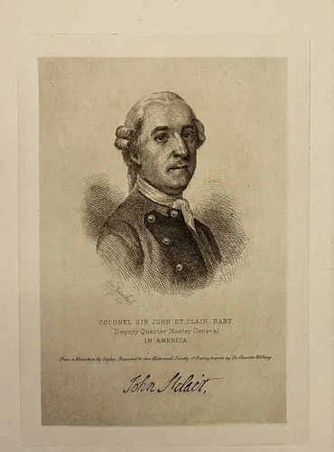 Colonel John St. Clair Bart by Max Rosenthal, other, 1885