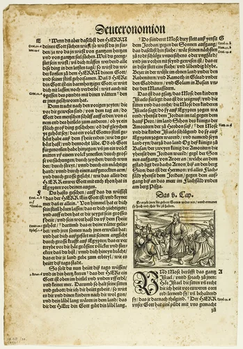 Illustration from a German Bible, plate 38 from Woodcuts from Books of the XVI Century by Hans Holbein, print, 1534
