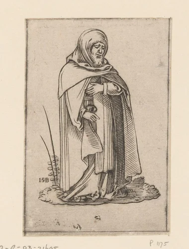 Monnik van de Nollertbroederschap by anonymous, print, 1526
