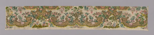 Border of a Valance by Spain, textile, 1701-1800