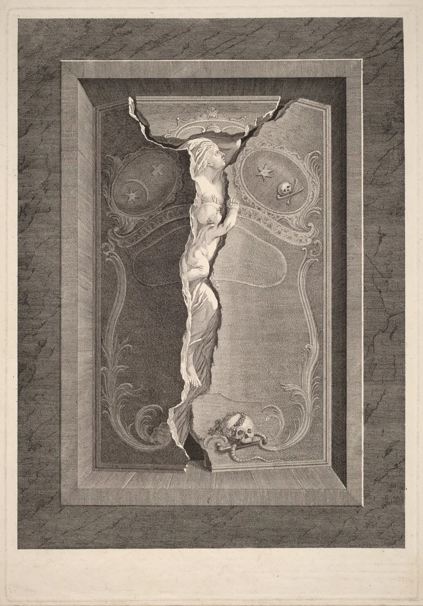 The Tomb of Madame Langhans by Christian von Mechel
Bartholomäus Hübner
Johannes August Nahl, print, 1786
