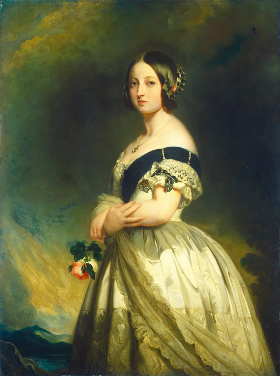 Queen Victoria by Franz Xaver Winterhalter, painting, 1843