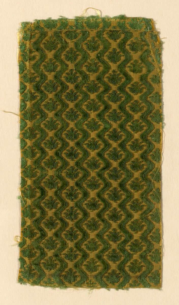 Fragment by Italy, Florence, textile, 1501-1600
