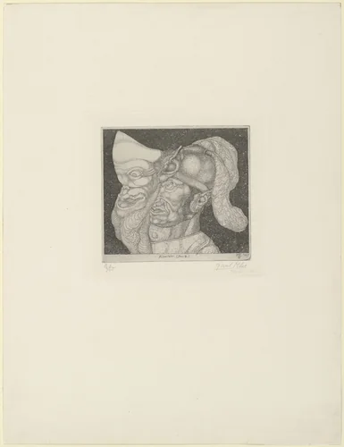 Comedian (Komiker) from the series Inventions (Inventionen) by Paul Klee, print, 1904