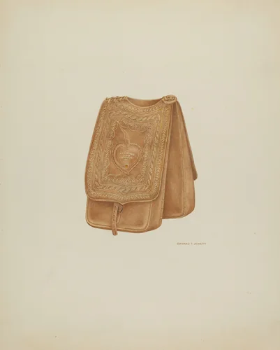 Saddle Bags by Edward Jewett, index of american design, 1938