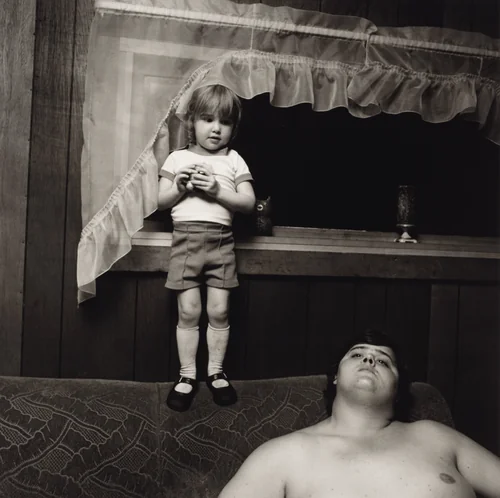 Oslin's Graduation Party, Martins Creek, Pennsylvania by Larry Fink, photograph, 1977