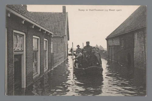 Ramp te Oud-Vossemeer op 13 maart 1906 by Gebroeders van Straaten, other, 1906