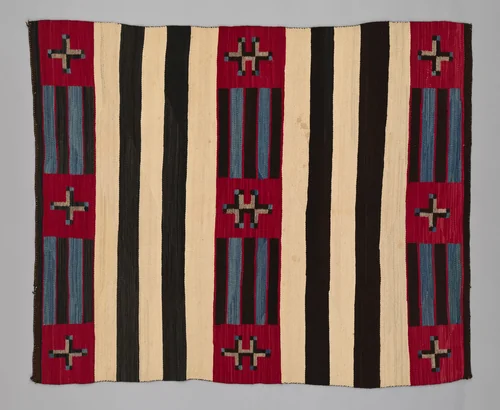 Chief Blanket (Third Phase) by Navajo, textile, 1870-1890