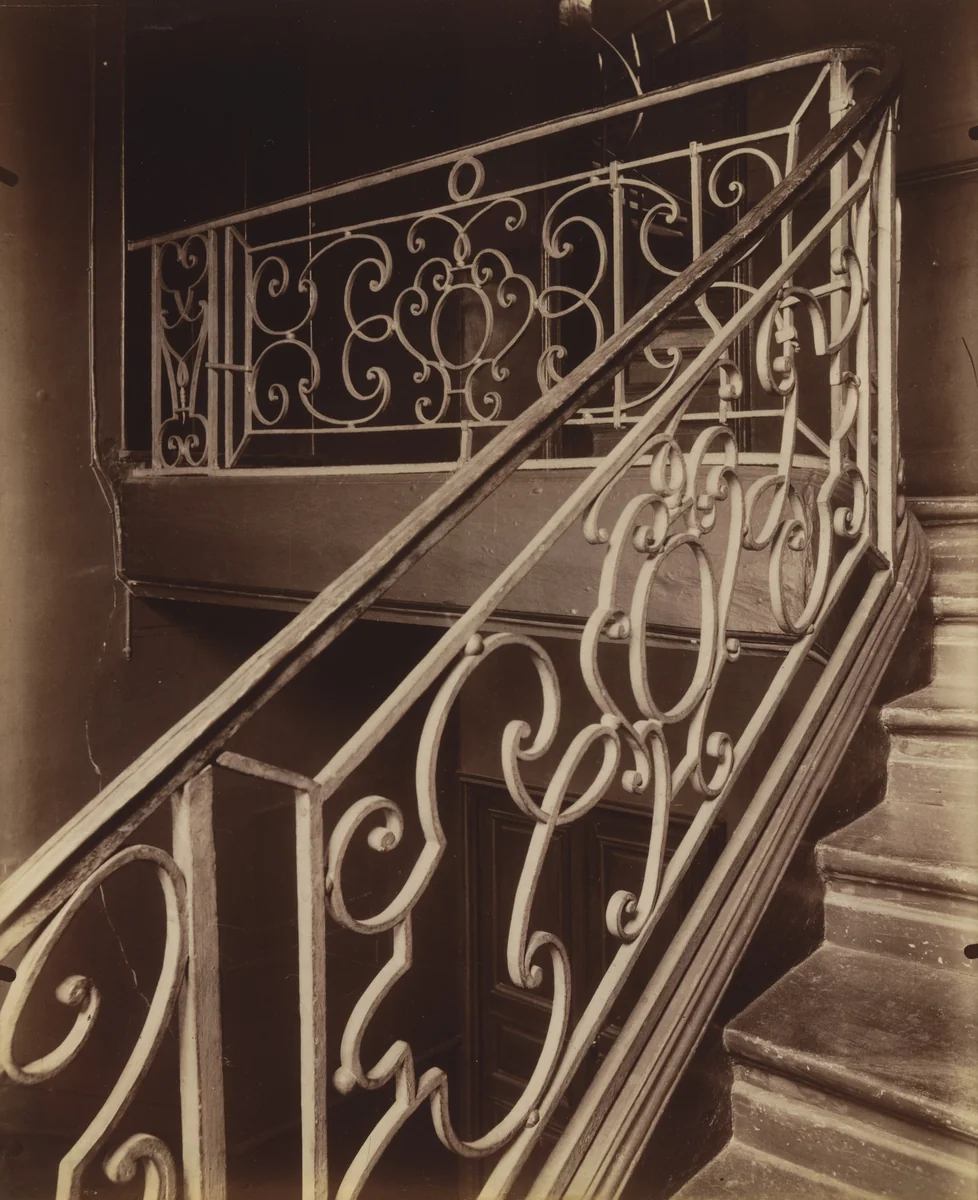 7 Rue de l'estrapade by Eugène Atget, photograph, 1905