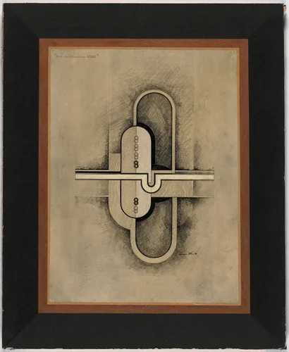 Another Study of Alexander by Robert Michel, drawing, 1926