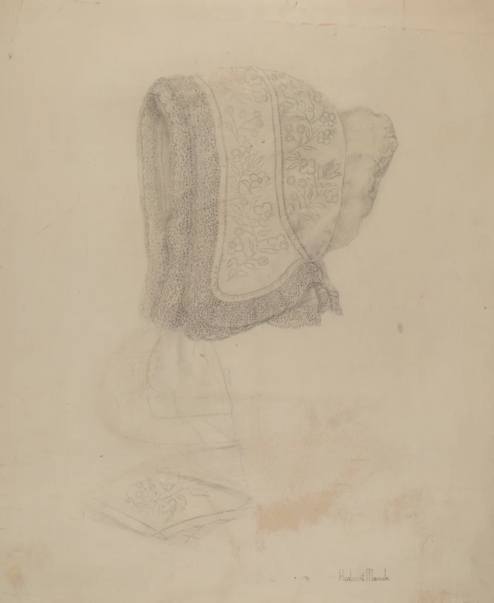 Night Cap by Herbert Marsh, index of american design, 1938