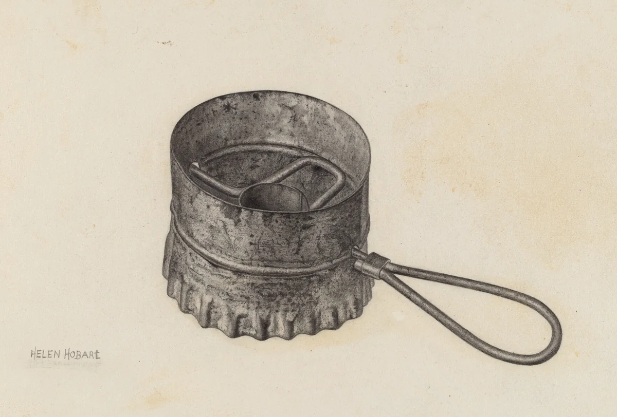 Cookie Cutter by Helen Hobart, index of american design, 1936