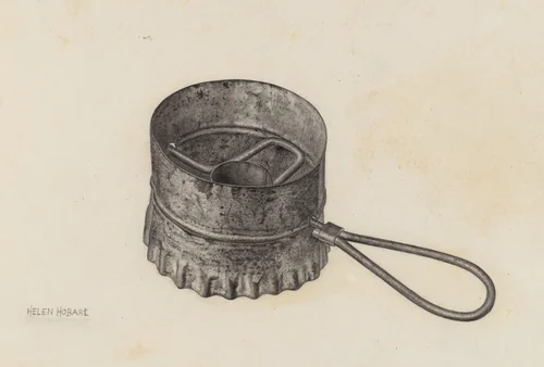 Cookie Cutter by Helen Hobart, index of american design, 1936