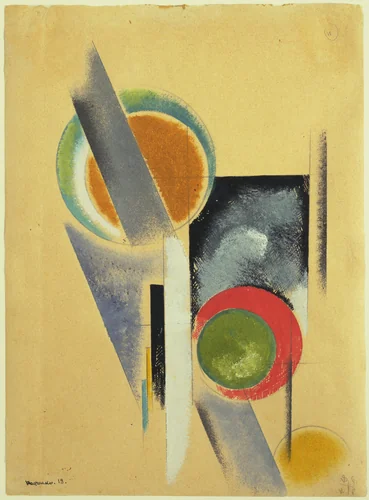 Composition by Aleksandr Rodchenko, drawing, 1919