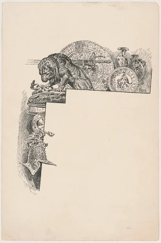 Bronzes by James Henry Moser, print, 1892