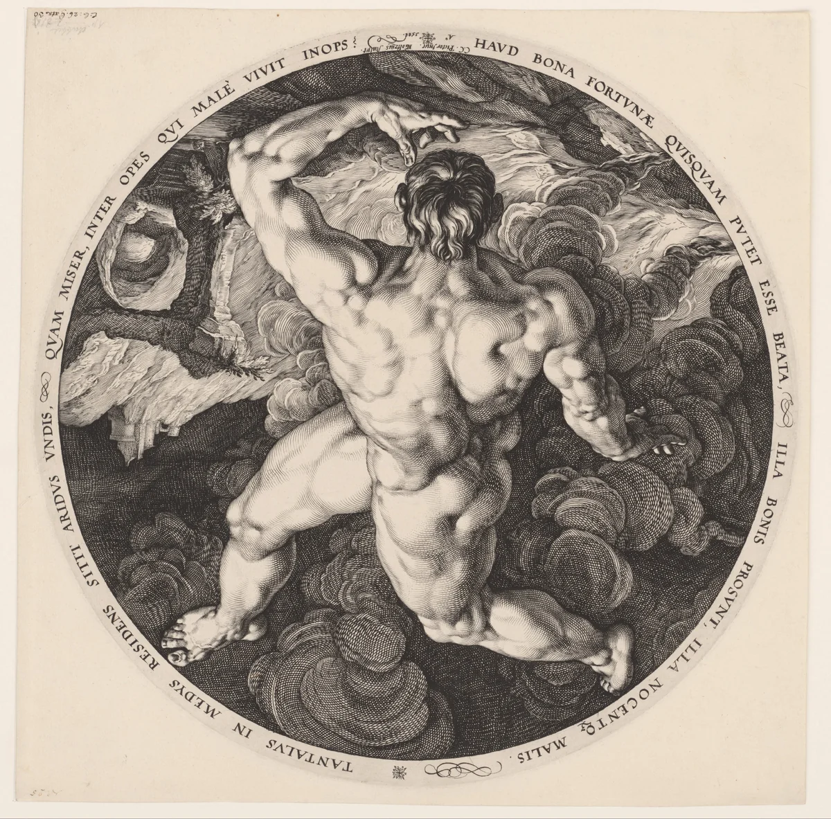 Tantalus by Unknown, print, 1588