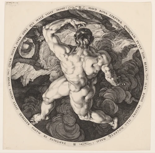 Tantalus by Unknown, print, 1588