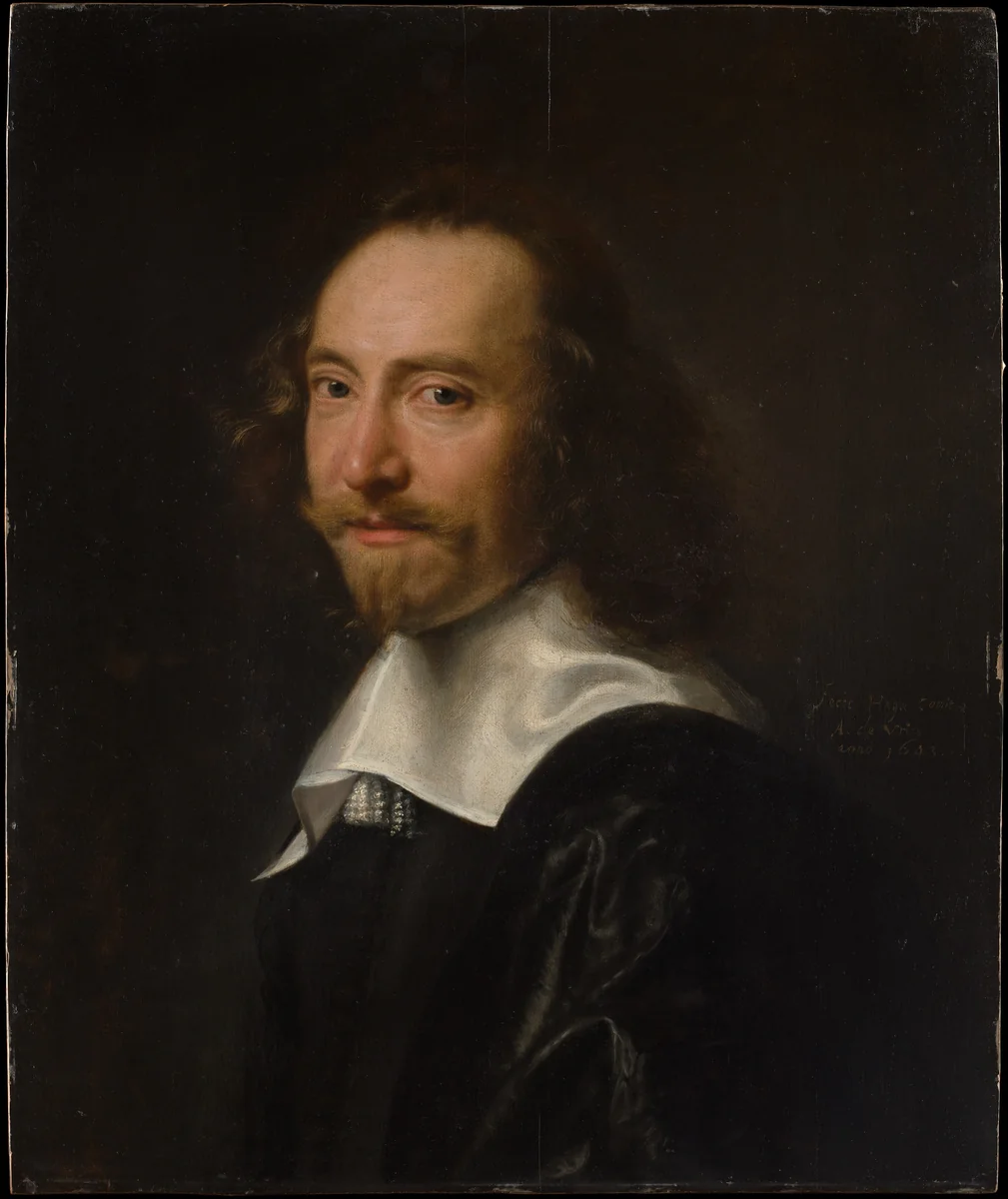 Portrait of a Man by Abraham de Vries, painting, 1643