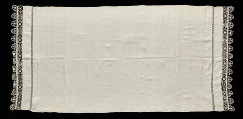 Needlepoint (Reticella) and Bobbin Lace Cloth by Unknown, textile, 1500-1599