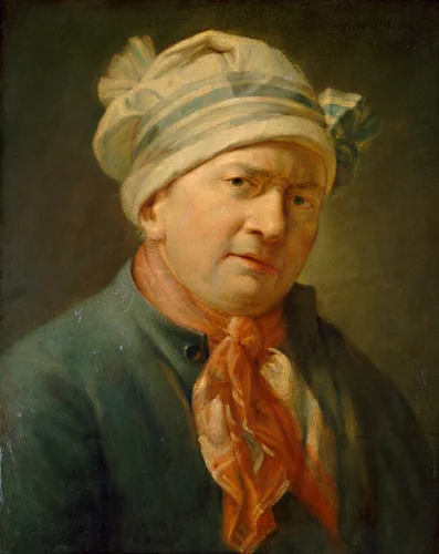 Portrait of a Man by Jean Siméon Chardin, painting, 1700-1799