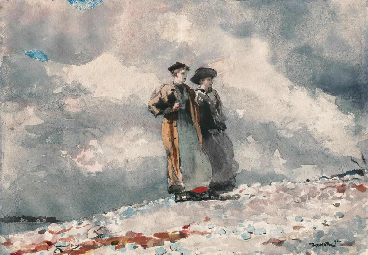 The Outlook, Maine Coast by Winslow Homer, painting, 1894