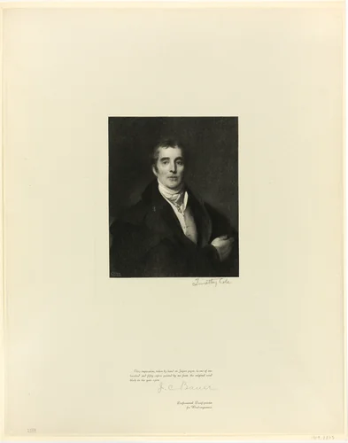 The Duke of Wellington, from Old English Masters by Timothy Cole, print, 1899