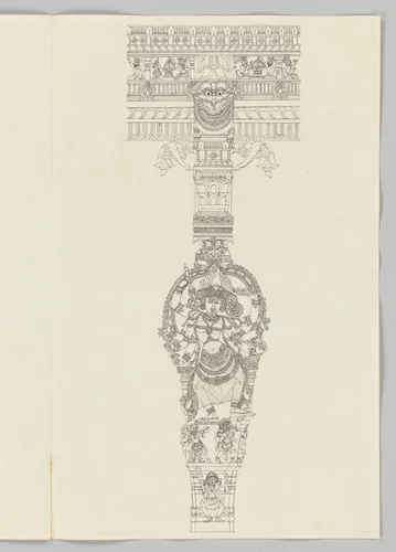 Kali by Unidentified, painting, 1790-1810