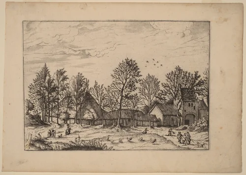 Farm with Gateway by Lucas van Doetechum
Johannes van Doetechum the Elder
Master of the Small Landscapes, print, 1605